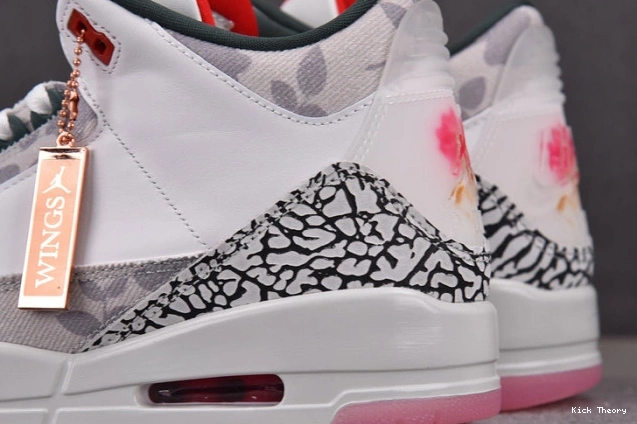 Kicktheory Jordan Retro 3 HM6993-100 Wings 0709